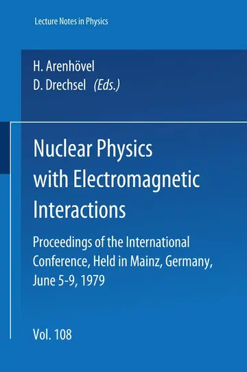 Cover of Nuclear Physics with Electromagnetic Interactions