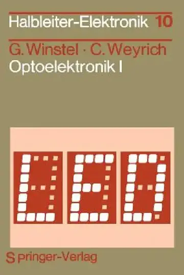 Cover of Optoelektronik I