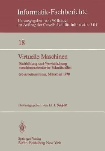 Cover of Virtuelle Maschinen