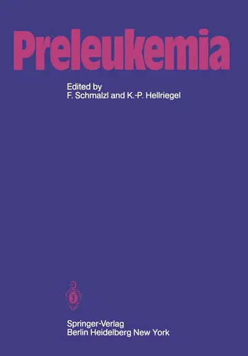 Cover of Preleukemia