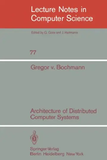 Cover of Architecture of Distributed Computer Systems