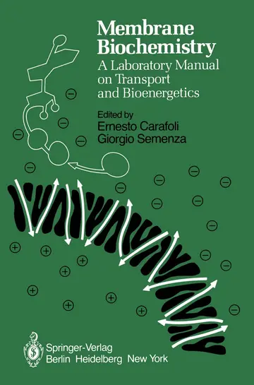 Cover of Membrane Biochemistry
