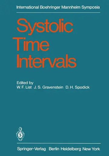 Cover of Systolic Time Intervals
