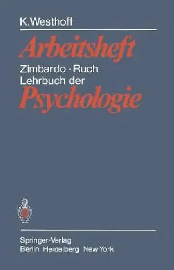 Cover of Lehrbuch Der Psychologie