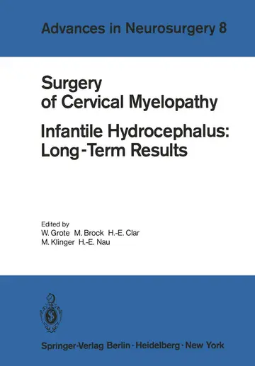 Cover of Surgery of Cervical Myelopathy
