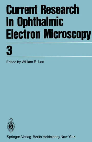 Cover of Current Research in Ophthalmic Electron Microscopy
