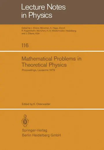 Cover of Mathematical Problems in Theoretical Physics