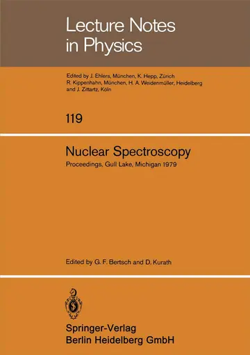 Cover of Nuclear Spectroscopy