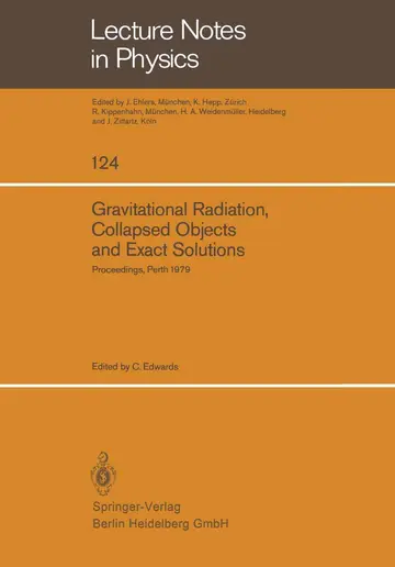 Cover of Gravitational Radiation, Collapsed Objects and Exact Solutions