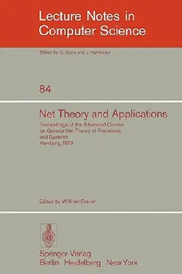 Cover of Net Theory and Applications