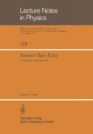 Cover of Neutron Spin Echo