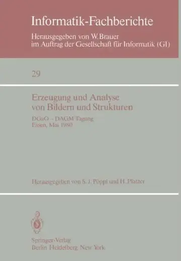 Cover of Erzeugung Und Analyse Von Bildern Und Strukturen