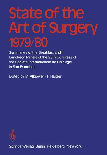 Cover of State of the Art of Surgery 1979/80