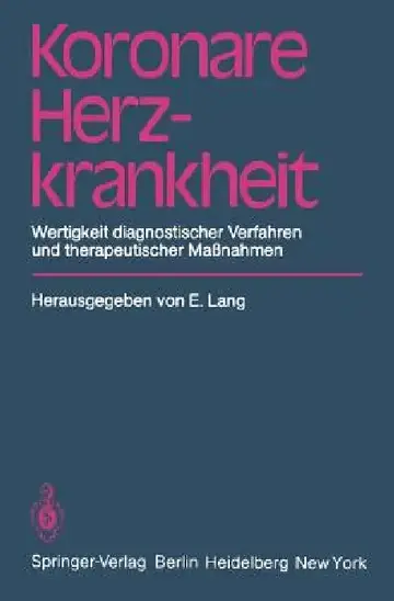 Cover of Koronare Herzkrankheit