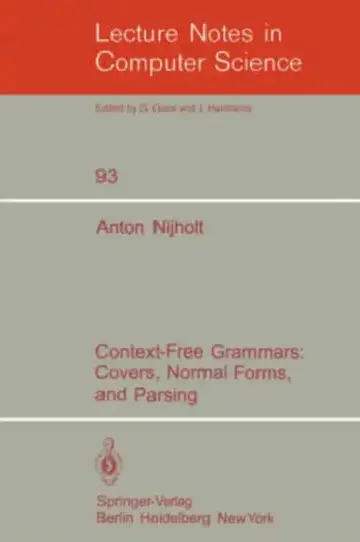 Cover of Context-Free Grammars