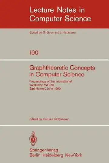 Cover of Graphtheoretic Concepts in Computer Science