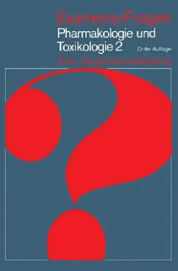 Cover of Pharmakologie Und Toxikologie