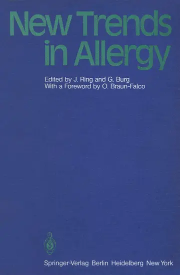Cover of New Trends in Allergy