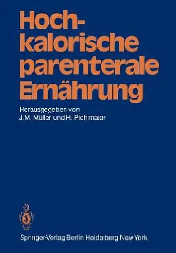 Cover of Hochkalorische Parenterale Ernährung