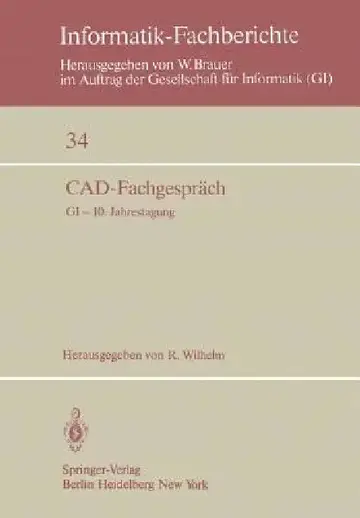 Cover of Cad-Fachgespräch