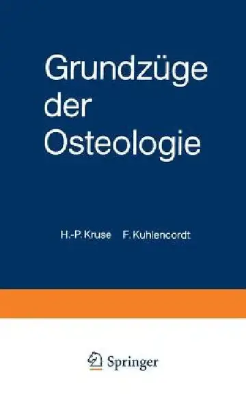 Cover of Grundzüge Der Osteologie