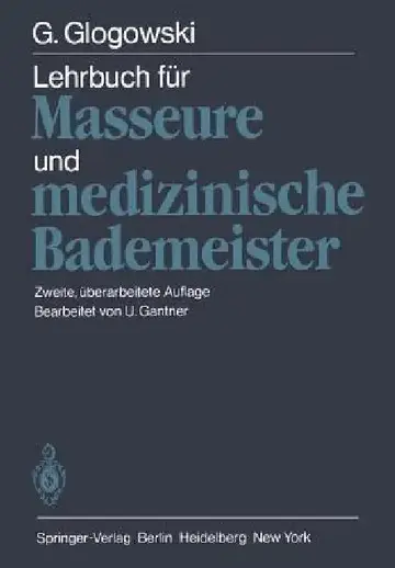 Cover of Lehrbuch Für Masseure Und Medizinische Bademeister