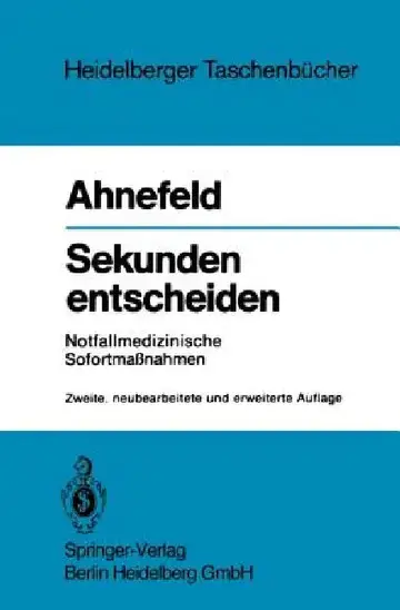 Cover of Sekunden Entscheiden