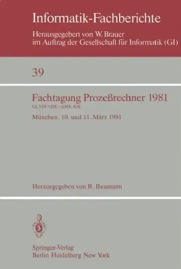 Cover of Fachtagung Prozeßrechner 1981