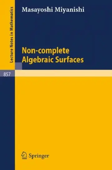 Cover of Non-Complete Algebraic Surfaces
