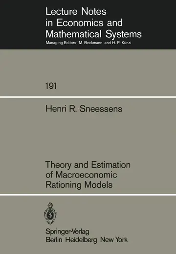 Cover of Theory and Estimation of Macroeconomic Rationing Models
