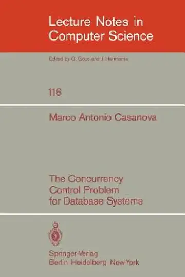Cover of The Concurrency Control Problem for Database Systems