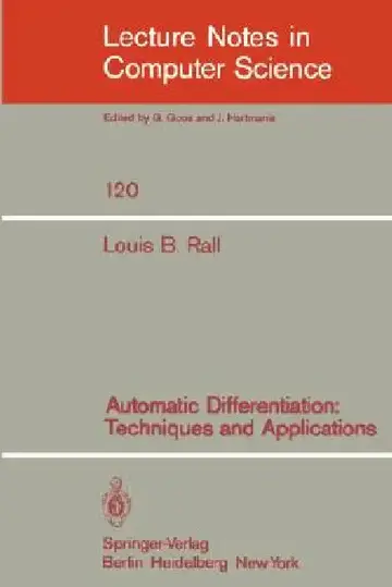 Cover of Automatic Differentiation