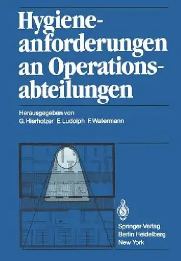 Cover of Hygieneanforderungen an Operationsabteilungen