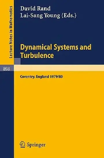 Cover of Dynamical Systems and Turbulence, Warwick 1980