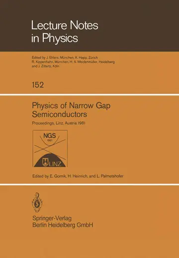 Cover of Physics of Narrow Gap Semiconductors