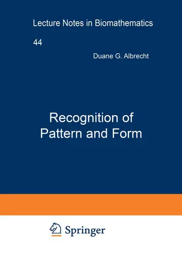 Cover of Recognition of Pattern and Form