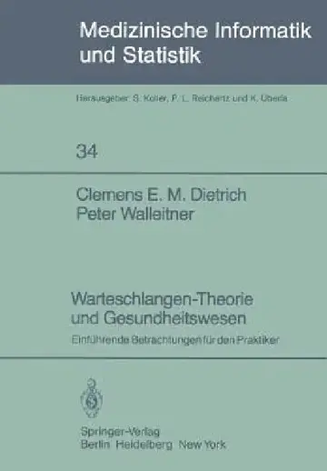 Cover of Warteschlangen-Theorie Und Gesundheitswesen