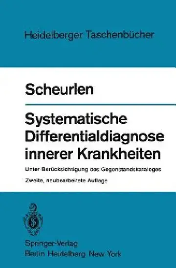 Cover of Systematische Differentialdiagnose Innerer Krankheiten