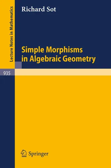 Cover of Simple Morphisms in Algebraic Geometry