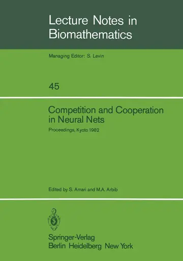 Cover of Competition and Cooperation in Neural Nets