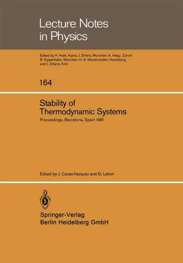 Cover of Stability of Thermodynamic Systems