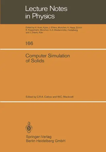 Cover of Computer Simulation of Solids