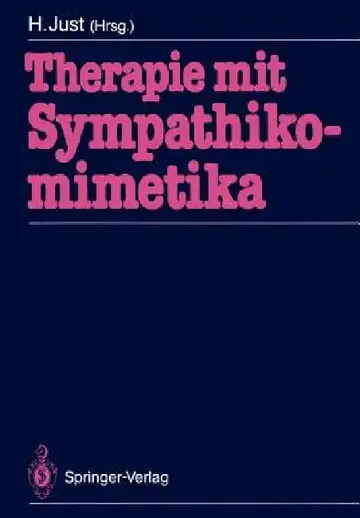 Cover of Therapie Mit Sympathikomimetika