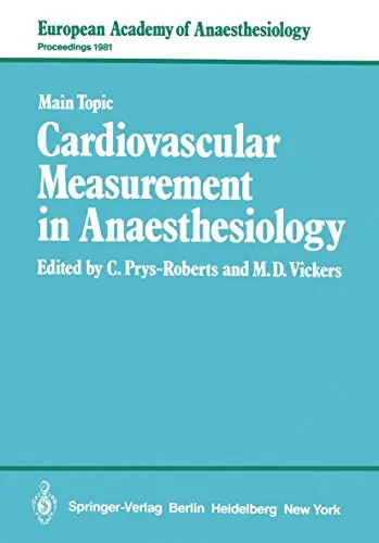 Cover of Cardiovascular Measurement in Anaesthesiology