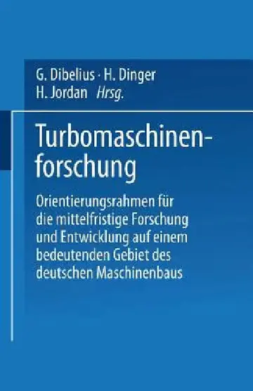 Cover of Turbomaschinenforschung