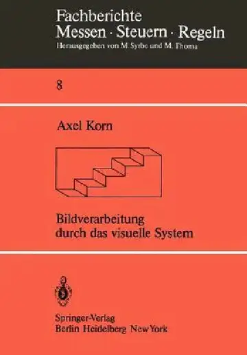 Cover of Bildverarbeitung Durch Das Visuelle System