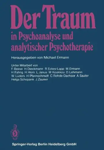Cover of Der Traum in Psychoanalyse Und Analytischer Psychotherapie