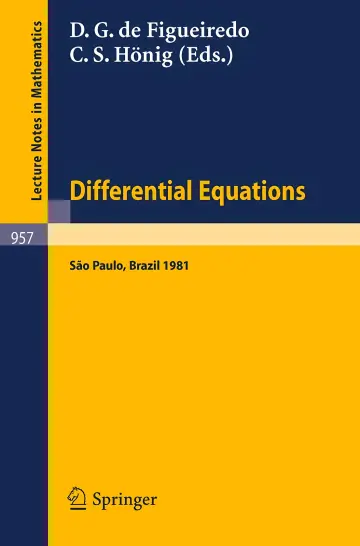 Cover of Differential Equations