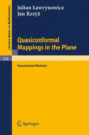Cover of Quasiconformal Mappings in the Plane
