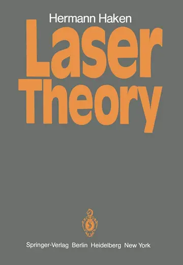 Cover of Laser Theory